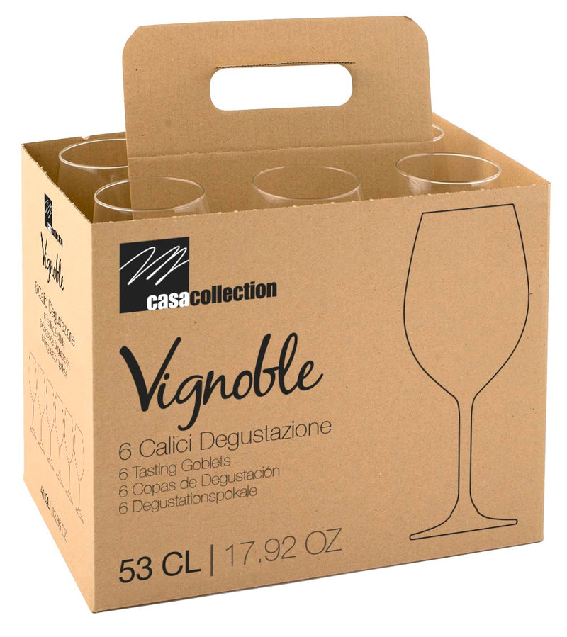 Di.Mo SET 6 ST. VIGNOBLE ROTWEINGLÄSER 53 CL