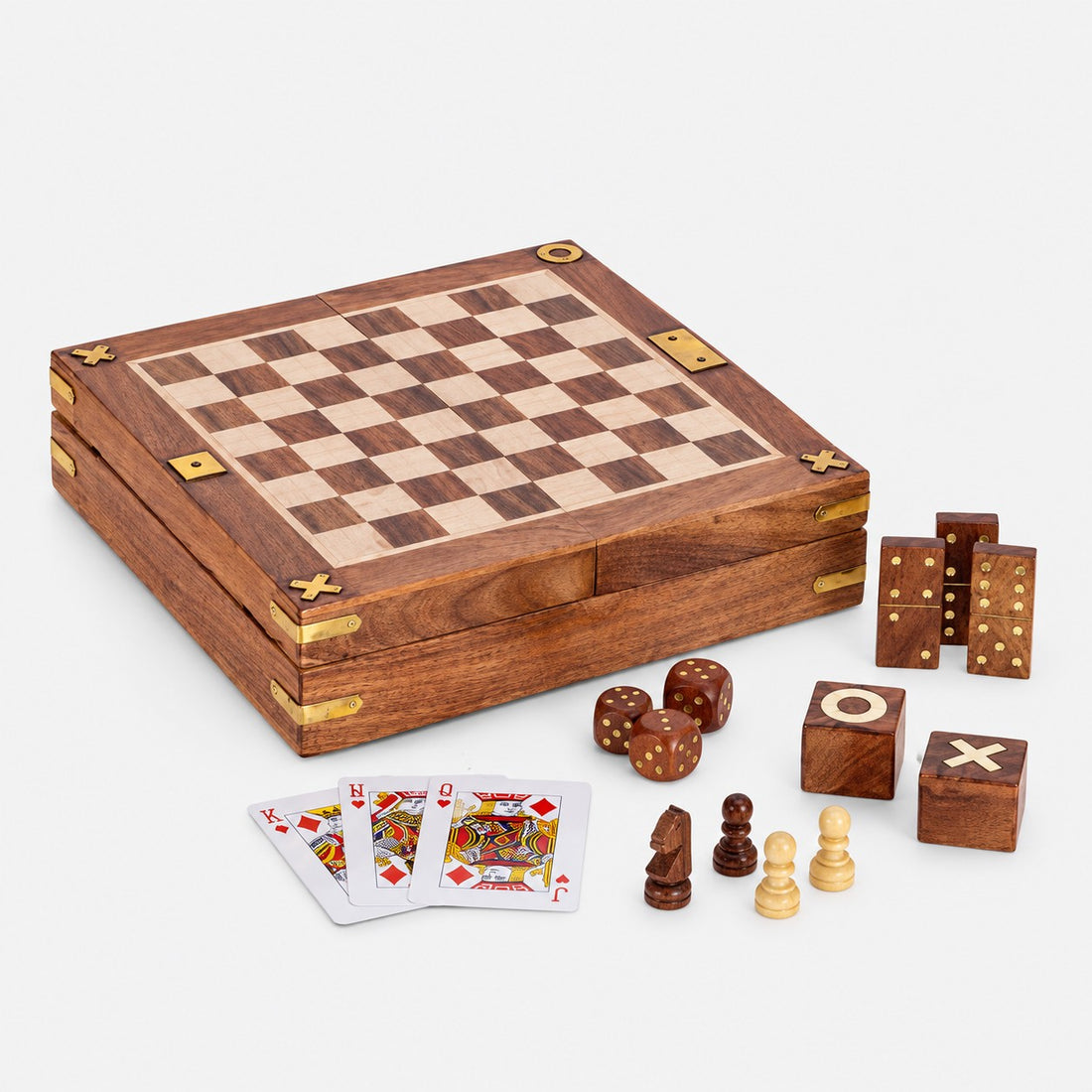 Bizzotto Dekoration Multipla Fortune 25,5x25,5xH10,5 cm – Elegante Dekorative Figur für das Zuhause und Weihnachtsgeschenkidee