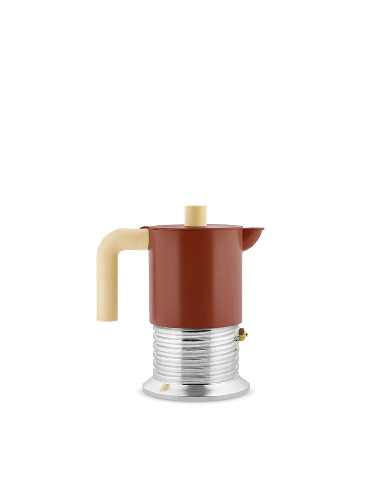 Alessi Caffettiera Vite PM01/6 BR Braun 6 Tassen
