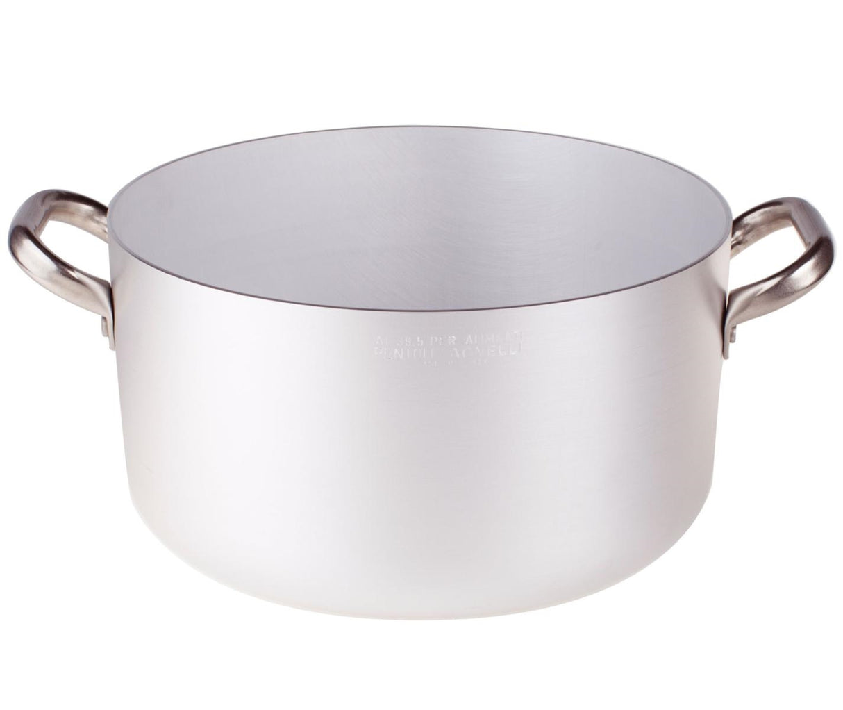 AGNELLI Casseruola Alta con 2 Manici Alluminio D 20 cm