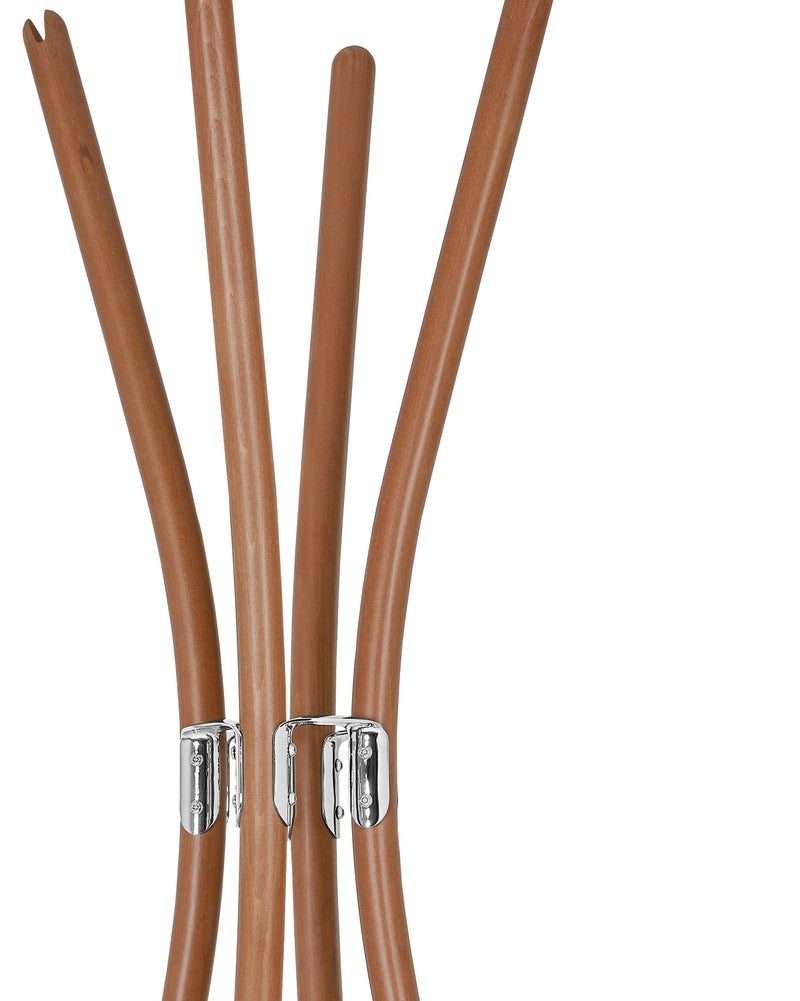 Alessi Poêle appendiabiti PS23 faggio bruno, design Philippe Starck – foto 3