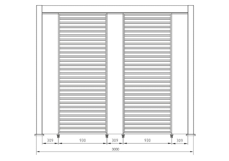 bizzotto bizzotto pergola ocean 36 x 6 mt seta ean 8051836687615