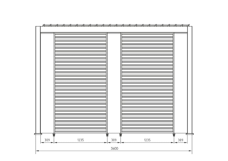 bizzotto bizzotto pergola ocean 36 x 6 mt seta ean 8051836687615