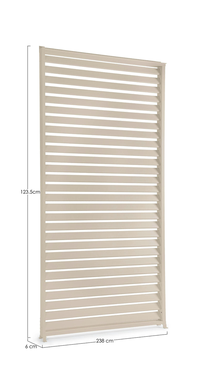 bizzotto bizzotto frangisole laterale per pergola ocean h 238 cm l 123 cm seta ean 8051836687646