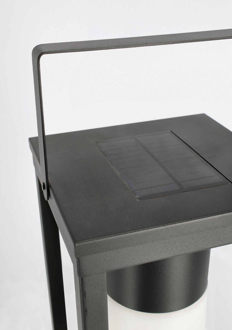 bizzotto bizzotto lampada solar led h 38 cm con manico quadrata nero ean 8051836465244