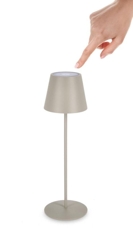 bizzotto bizzotto lampada tavolo etna h 38 cm led tortora ean 8051836469297