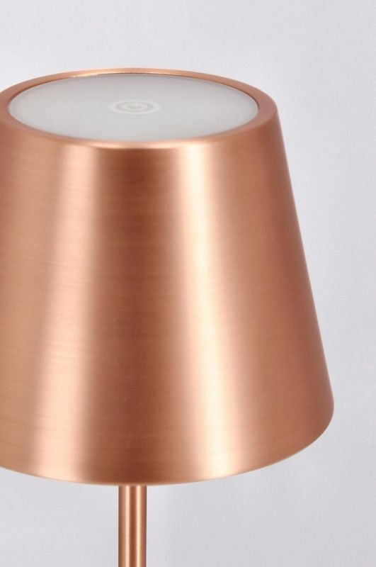 Bizzotto Tischlampe Etna LED H 38 Cm Bronze