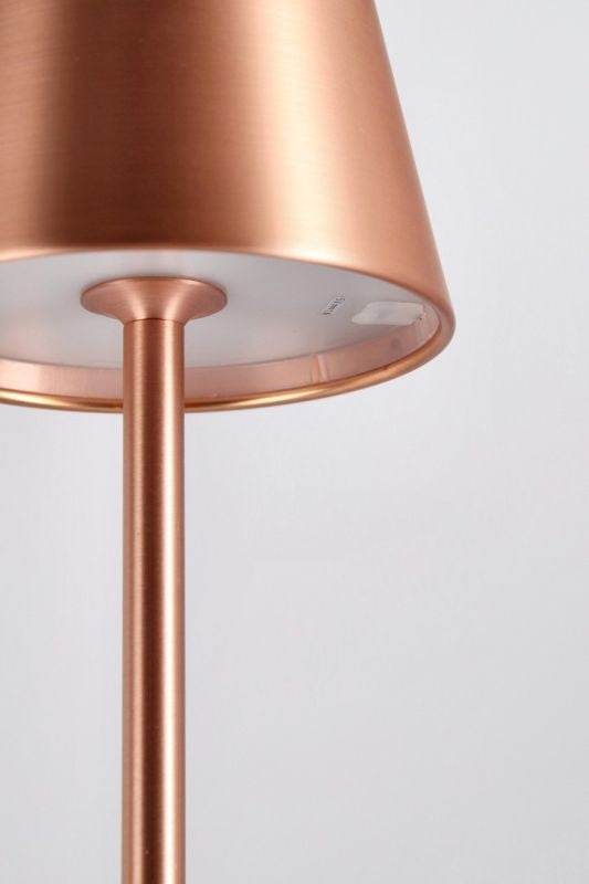 Bizzotto Tischlampe Etna LED H 38 Cm Bronze