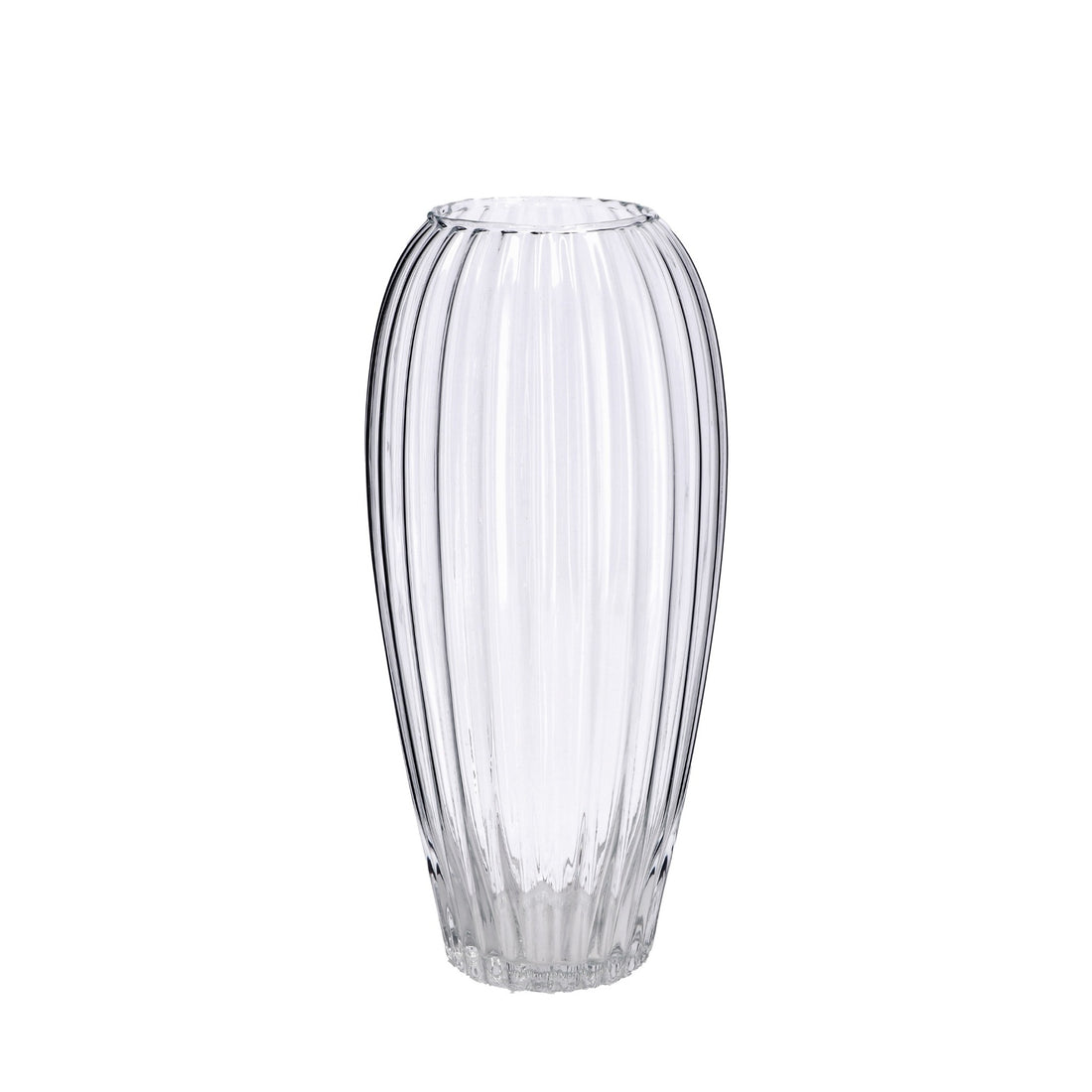 Ad Trend Vaso in Vetro Nellie D 15 Cm H 37 Cm – Vaso Decorativo Alto in Vetro per Fiori e Arredo Casa