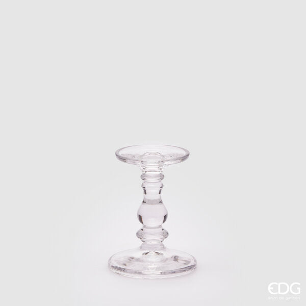 EDG Enzo De Gasperi Kerzenhalter Eos H15 D11 Natur Transparent