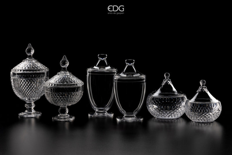 EDG Enzo De Gasperi Behälter Kelch H29 D15 Natur Transparent