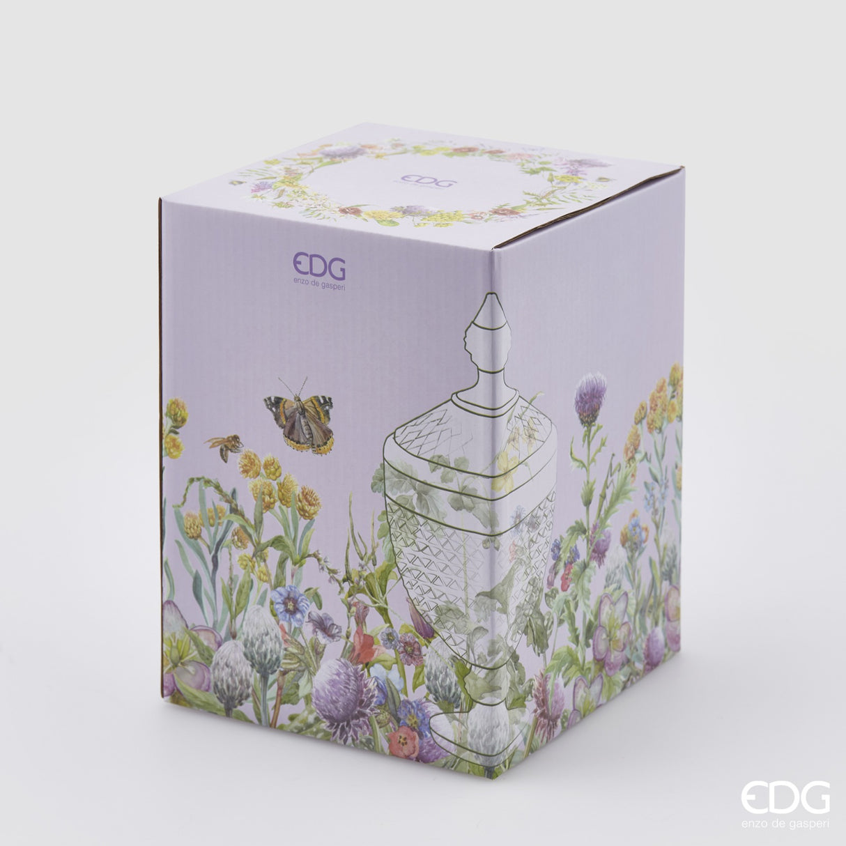 EDG Enzo De Gasperi Behälter Kelch H29 D15 Natur Transparent