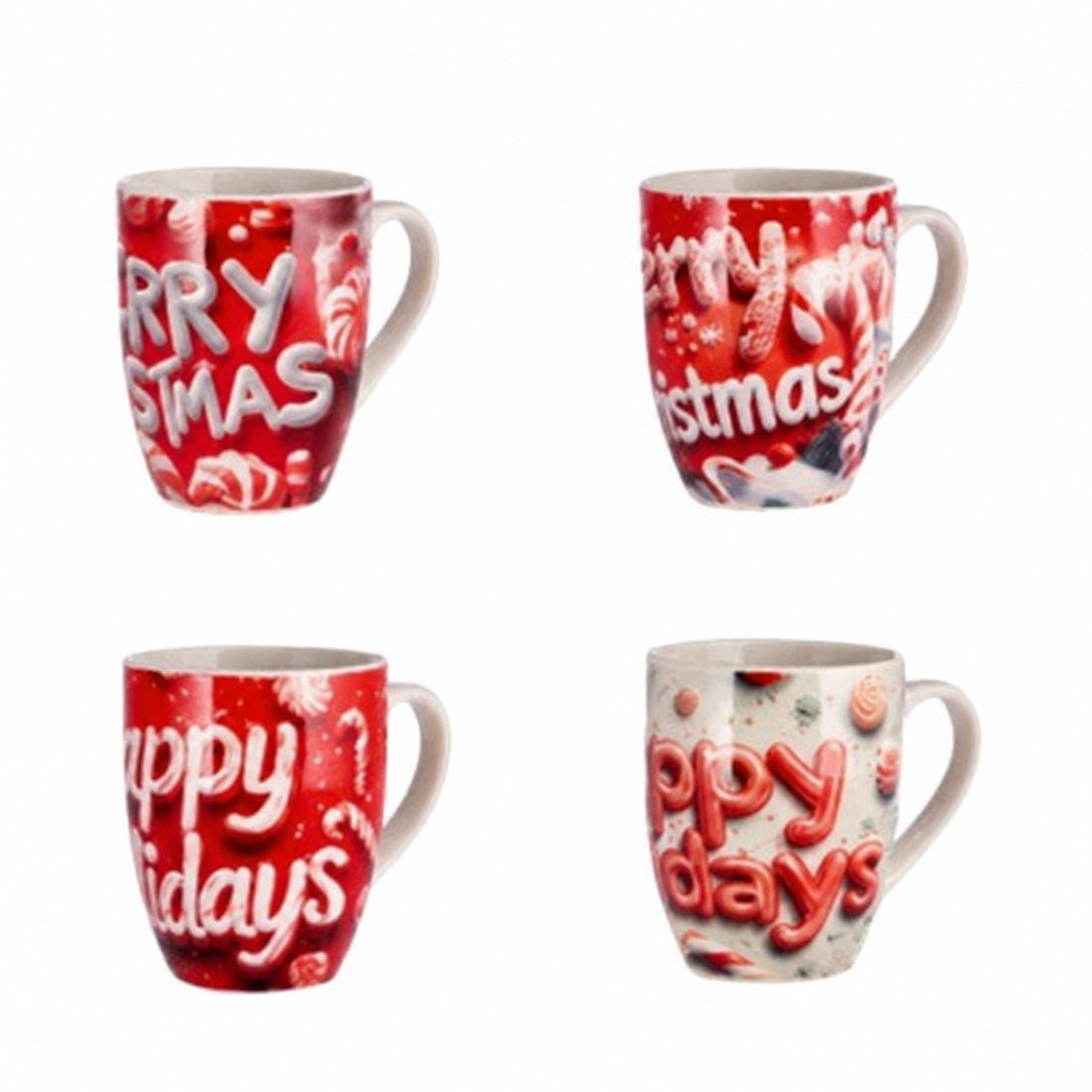 Ad Trend Tasse Mug NBC Weihnachts-Sortiert H10,5 Ø8 cm 1 Stk. – Weihnachtsgeschenkidee