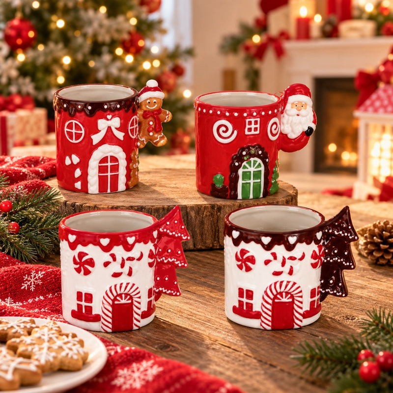 Ad Trend Weihnachtstasse aus Keramik 400 ml sortiert 1 Stk. – Weihnachtsgeschenkidee