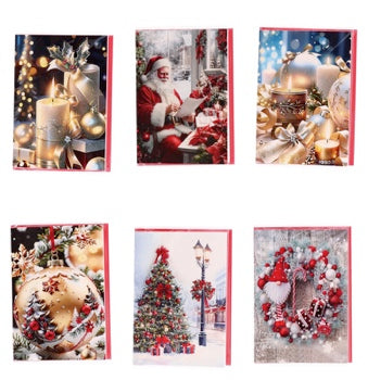 Ad Trend Weihnachtsgrußkarte mit Umschlag sortiert 12x17 cm 1 Stk. – Weihnachtsgeschenkkarte
