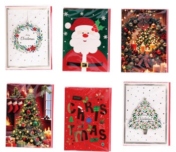 Ad Trend Weihnachtsglückwunschkarte mit Musik und Umschlag sortiert 15x20 cm 1 Stk. – Weihnachtsgeschenkkarte