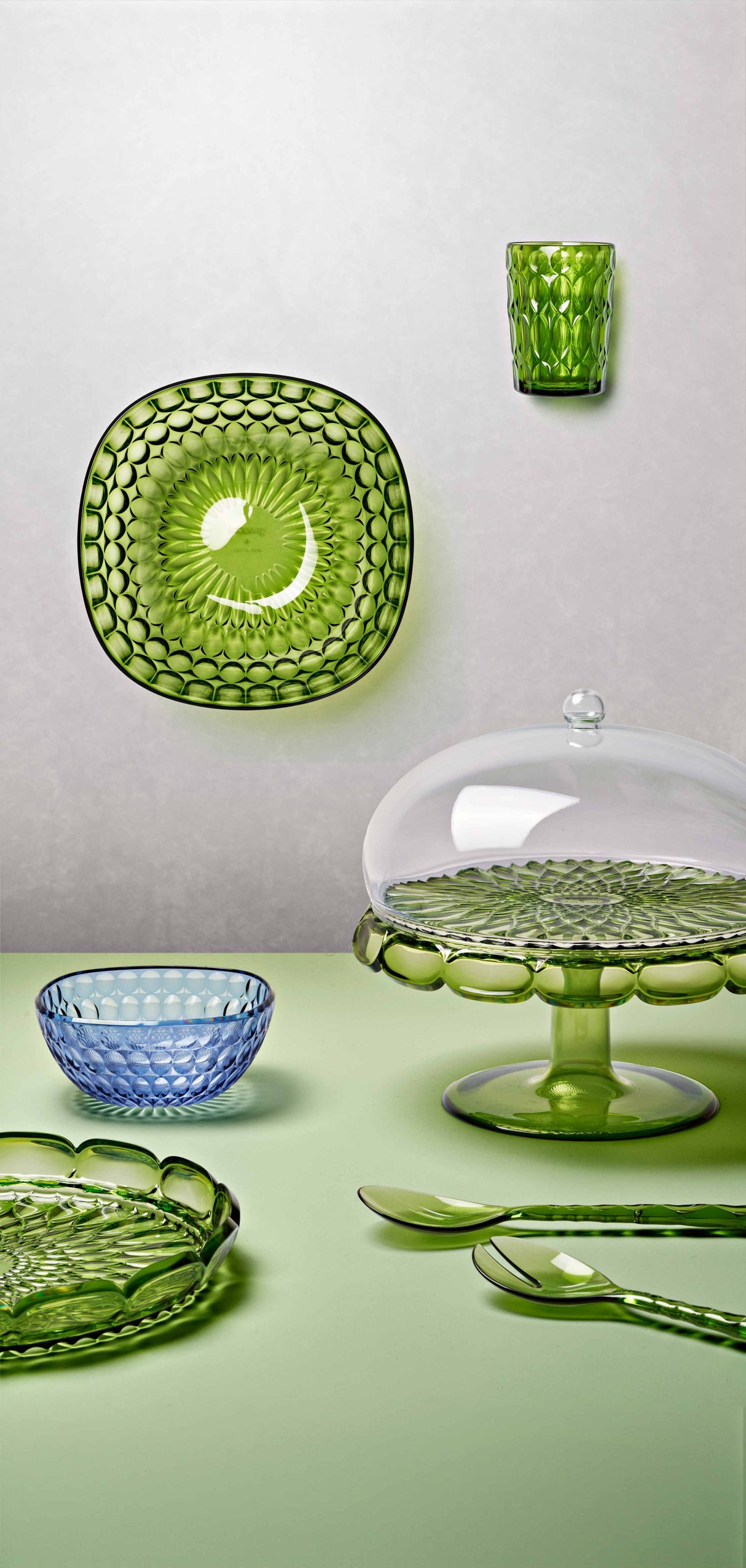 guzzini guzzini contenitore d 25 cm vanity bio based azzurro mare ean 8008392391777