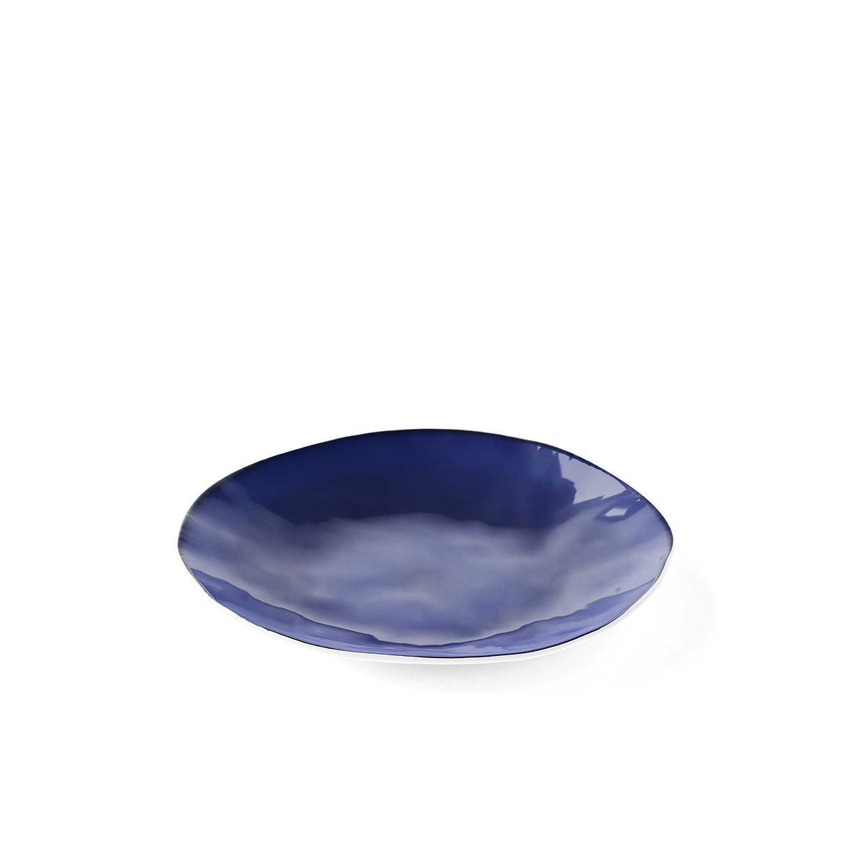 GUZZINI Flacher Teller Riviera Melamin D 27,5 cm Blau