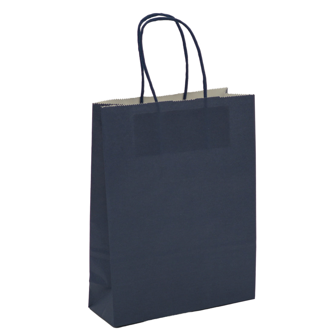 L'Arcolaio Shopper Kraft Blau Weihnachtsgeschenke 18x7x24 cm Packung 10 Stück