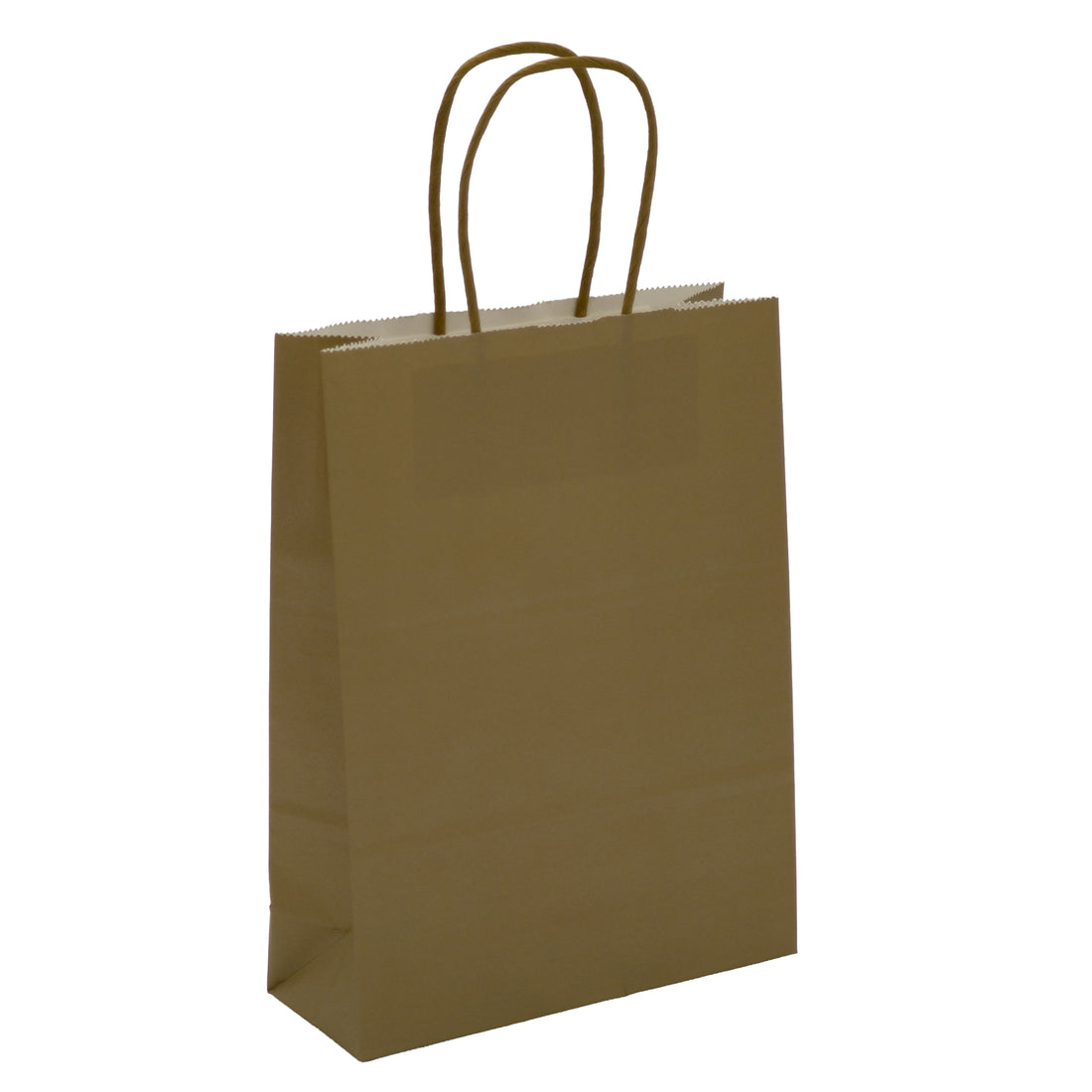 L'Arcolaio Shopper Kraft Gold Geschenkverpackung 18x7x24 cm 10er Pack