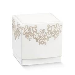 Scotton Fleur Box Chantilly 90 x 90 x 90 mm Weiß 10 Stück