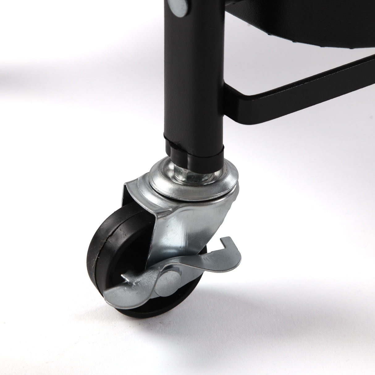 Versa Carrello Pieghevole in Metallo Nero