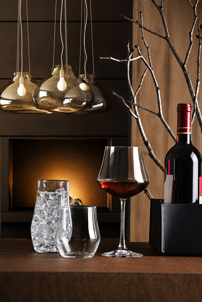 RCR Cristalleria Italiana Ego - E39 - Set of 6 Drinking Glasses in Glass