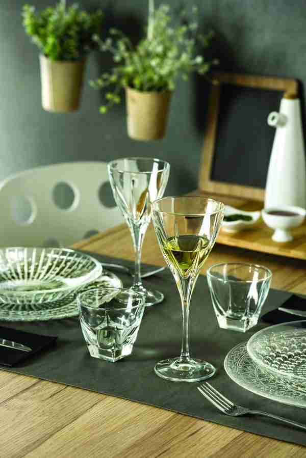 RCR Cristalleria Italiana Fusion - DOF - Set aus 6 Gläsern aus Glas