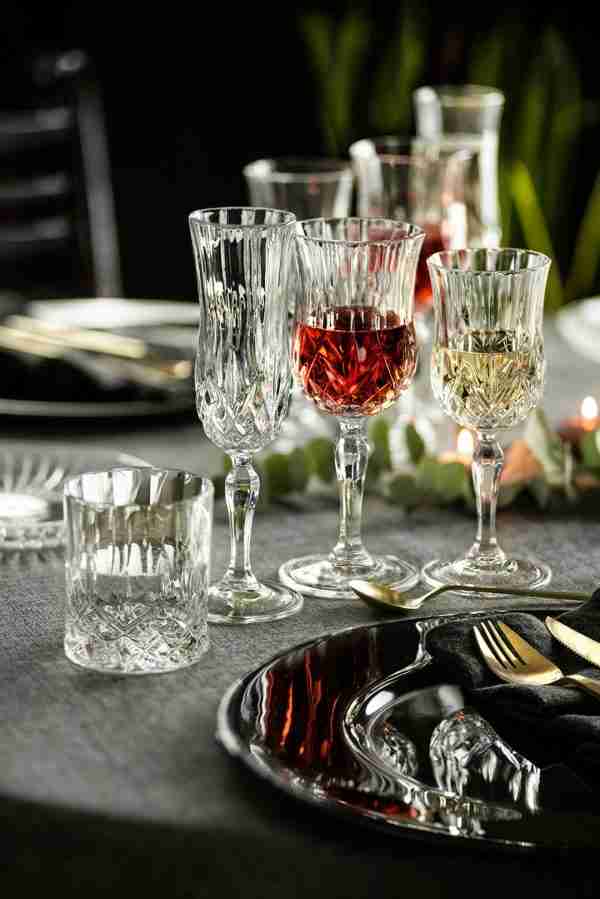 RCR Cristalleria Italiana Opera - 2 - Set aus 6 Weingläsern aus Kristall