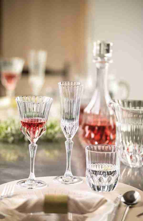 RCR Cristalleria Italiana Adagio - 2 - Set aus 6 Weingläsern aus Kristall