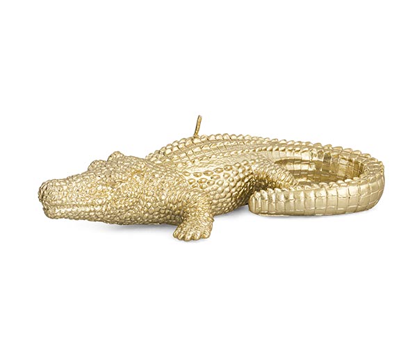 tono su tono tono su tono candela coccodrillo h 170 mm oro ean 8007402263240