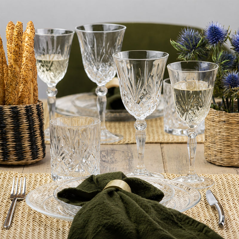 RCR Cristalleria Italiana Melodia Likörkelch 8 Cl 6er Set
