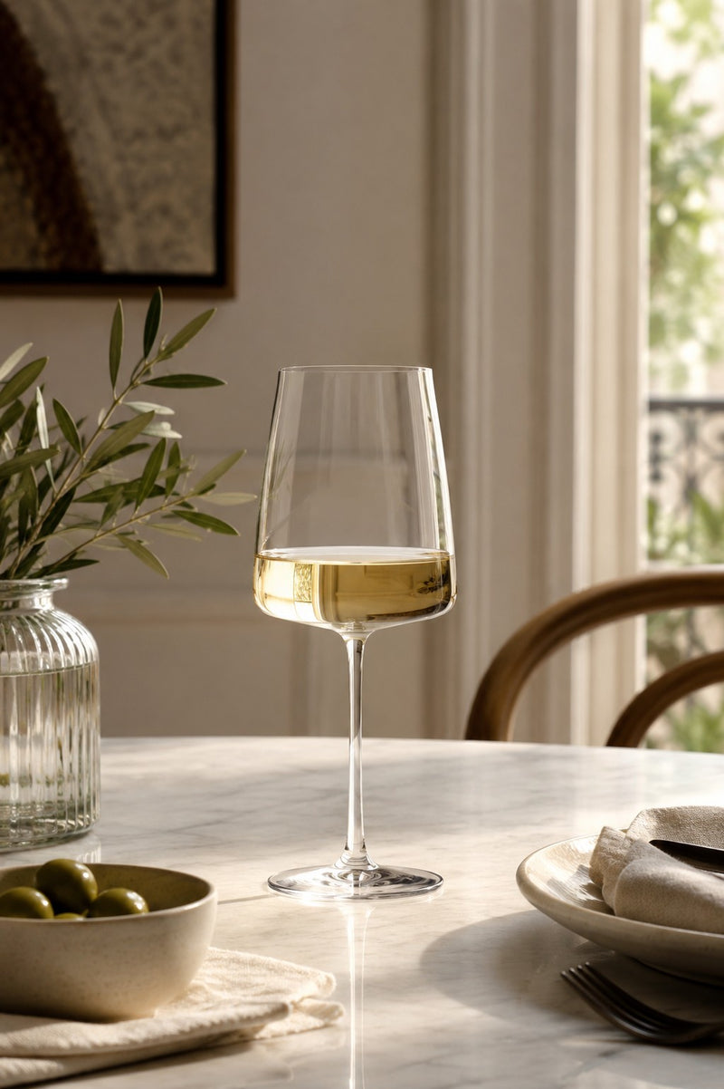 RCR Cristalleria Italiana Essential - E54 - Set von 6 Weingläsern aus Glas