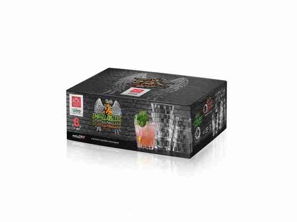 RCR Cristalleria Italiana Stack - DOF - Set aus 6 Gläsern aus Glas