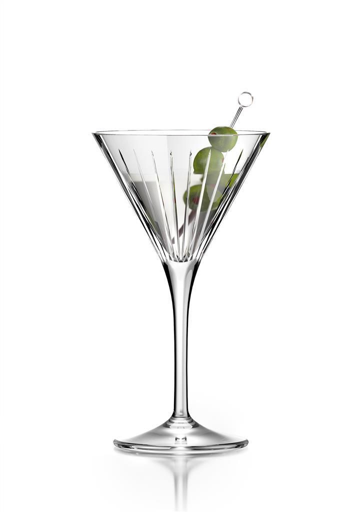 RCR Cristalleria Italiana Timeless - Set aus 6 Martinigläsern aus Glas