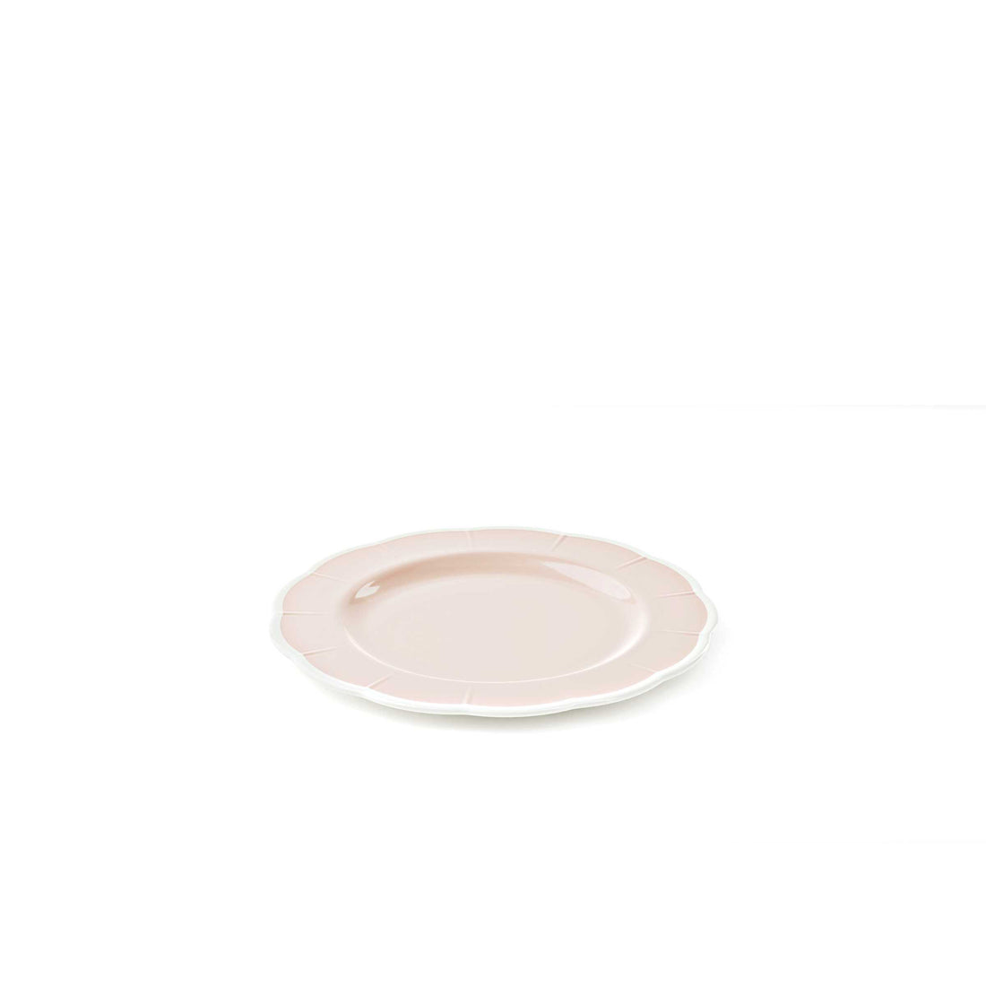 GUZZINI Flacher Teller Melamin Flora Ø 28 cm Tischdekoration Staubrosé