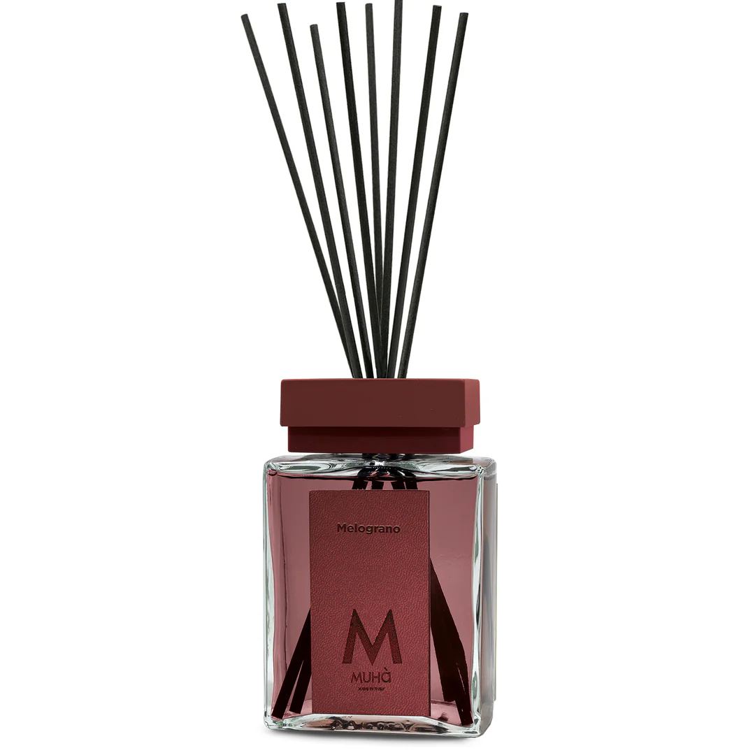 Muhà Luxe Perfume Raumdiffusor mit Granatapfel-Stöbchen 1.000 Ml