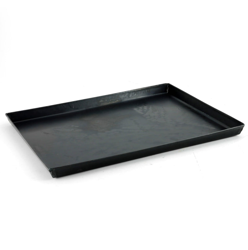 AGNELLI Rechteckiges Backblech Stahlblech Blau 45x35x3 Cm