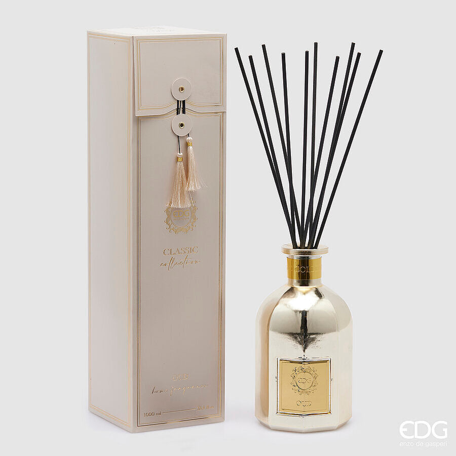 EDG Enzo De Gasperi Duftzerstäuber Flasche Classic 1000 ml H 22 cm D 12 cm Oud