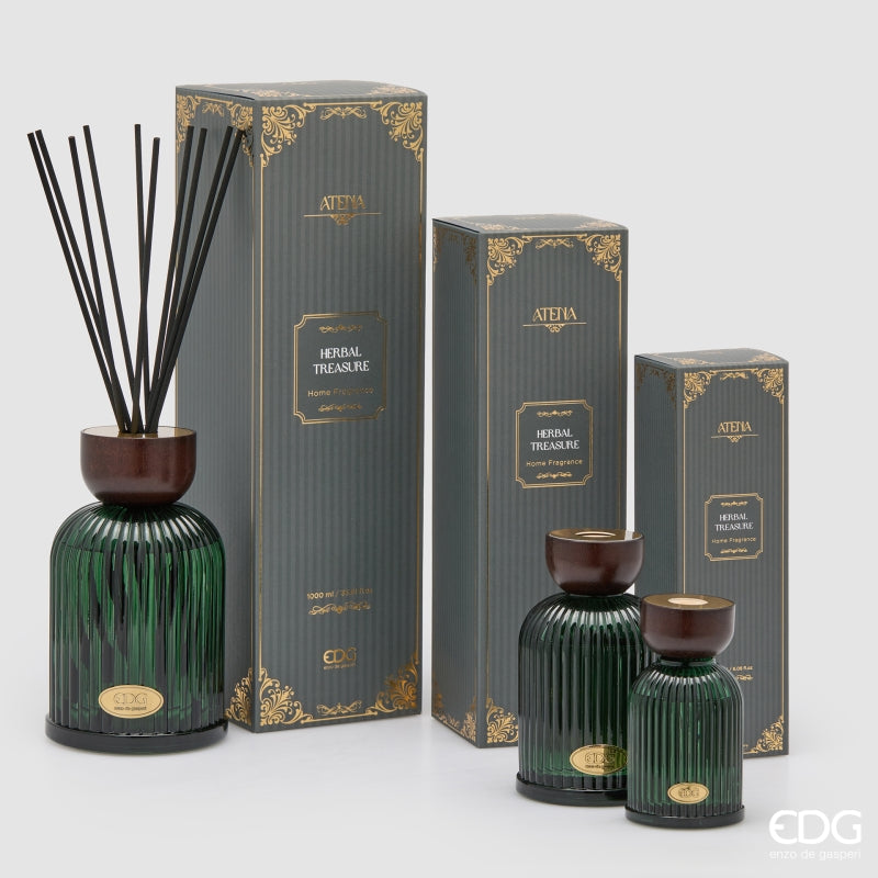 EDG Enzo De Gasperi Raumduft Flasche Atena Herbal Treasure 180 ml – Weihnachts-Raumduft