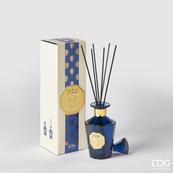 EDG Enzo De Gasperi Raumduft Flasche Goldlily 230ml + Stäbchen H16 Oak Wood & Currant