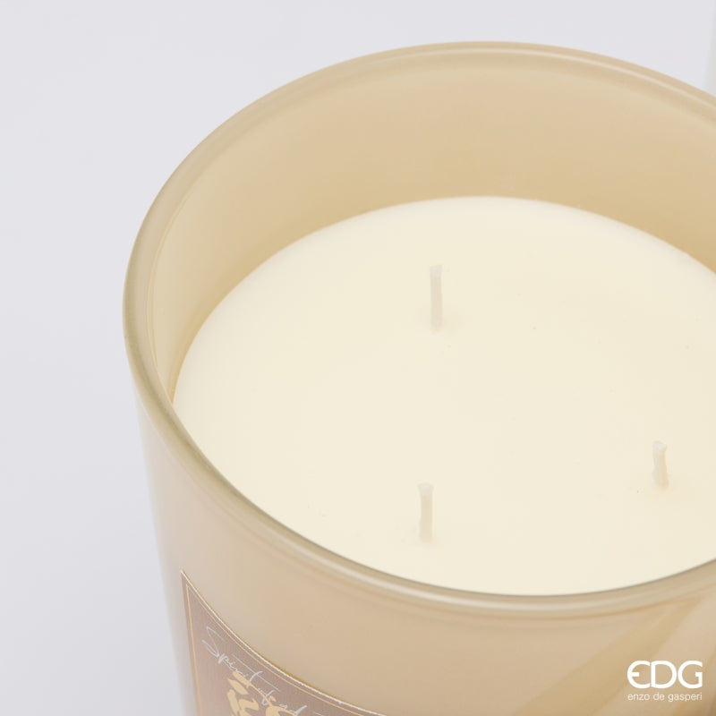 EDG Enzo De Gasperi Kerze Symbol Duftkerze White Musk H16 Ø13 cm – Weihnachtsgeschenkidee