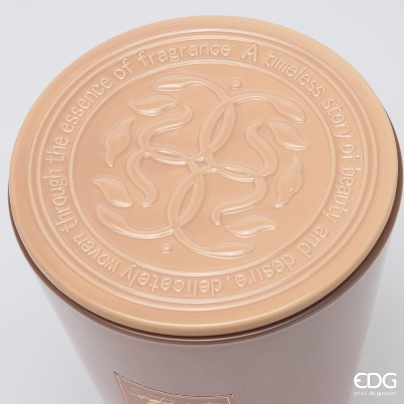 EDG Enzo De Gasperi Kerze Symbol Duftkerze Cardamom Snaps H23 Ø18,5 cm – Weihnachtsgeschenkidee
