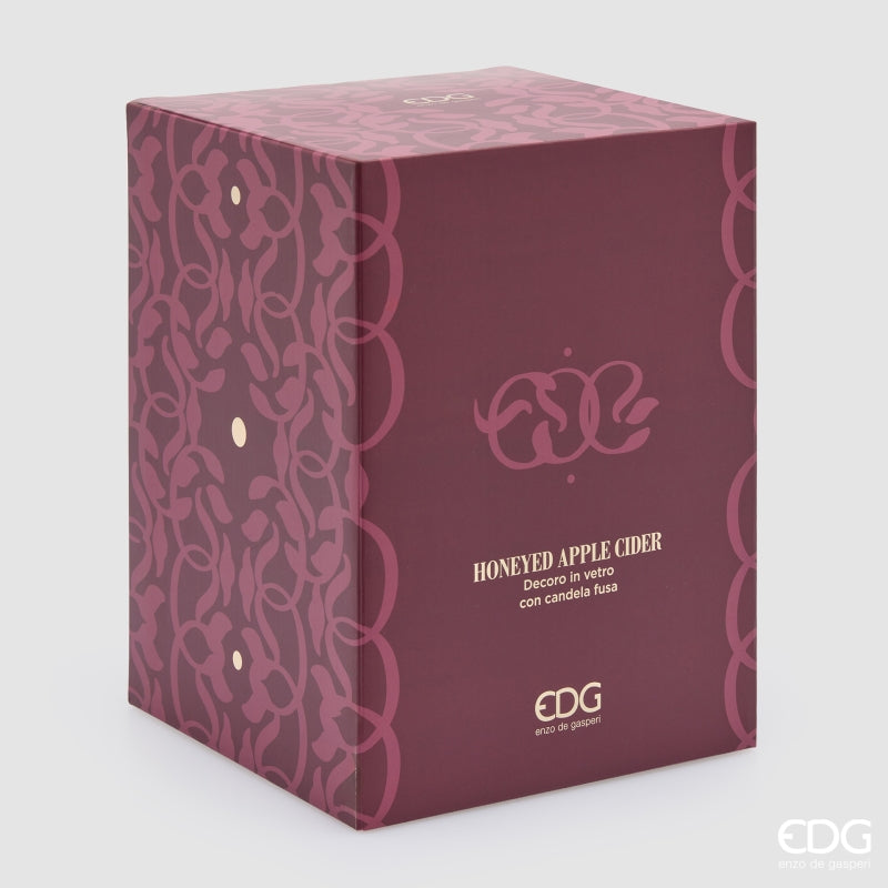 EDG Enzo De Gasperi Kerze Symbol Duftkerze Honeyed Apple Cider H23 Ø18,5 cm – Weihnachtgeschenkidee