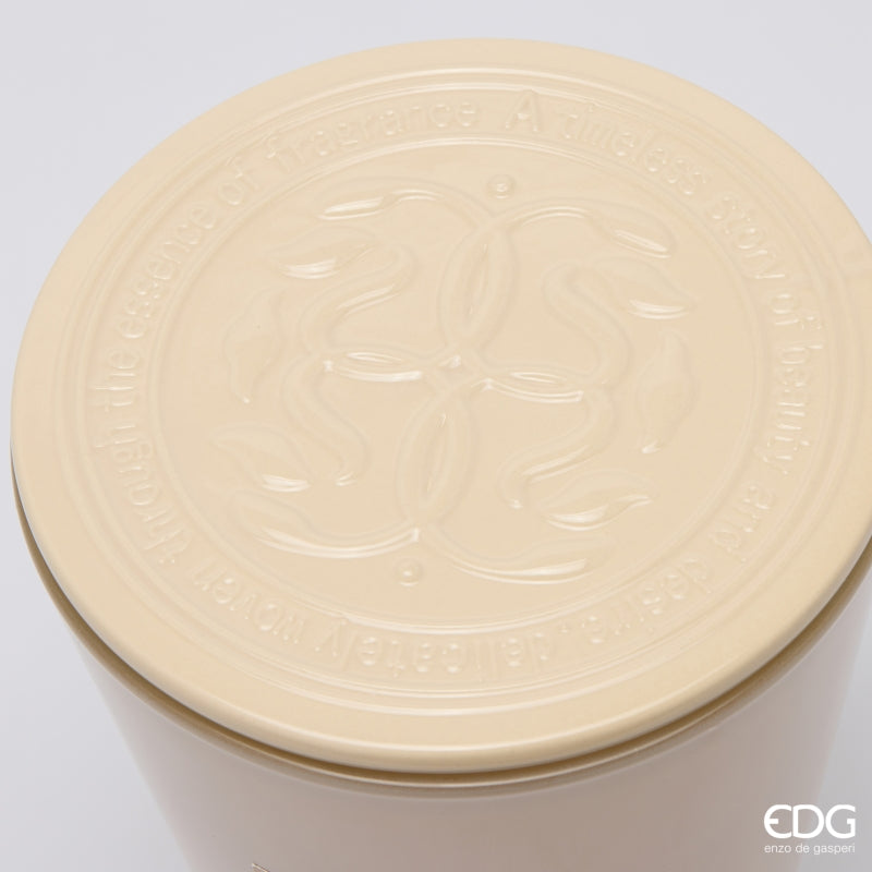 EDG Enzo De Gasperi Kerze Symbol Duftkerze White Musk H23 Ø18,5 cm – Weihnachtsgeschenk