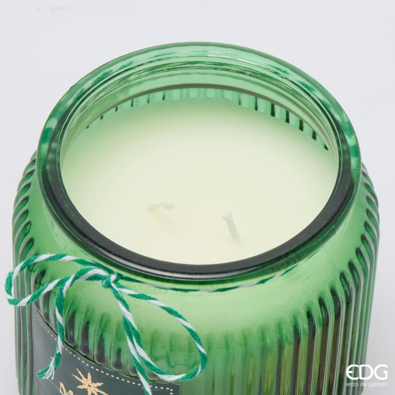EDG Enzo De Gasperi Duftkerze mit Kuppel Cardamom Snaps H15 Ø10 cm – Weihnachtsdeko