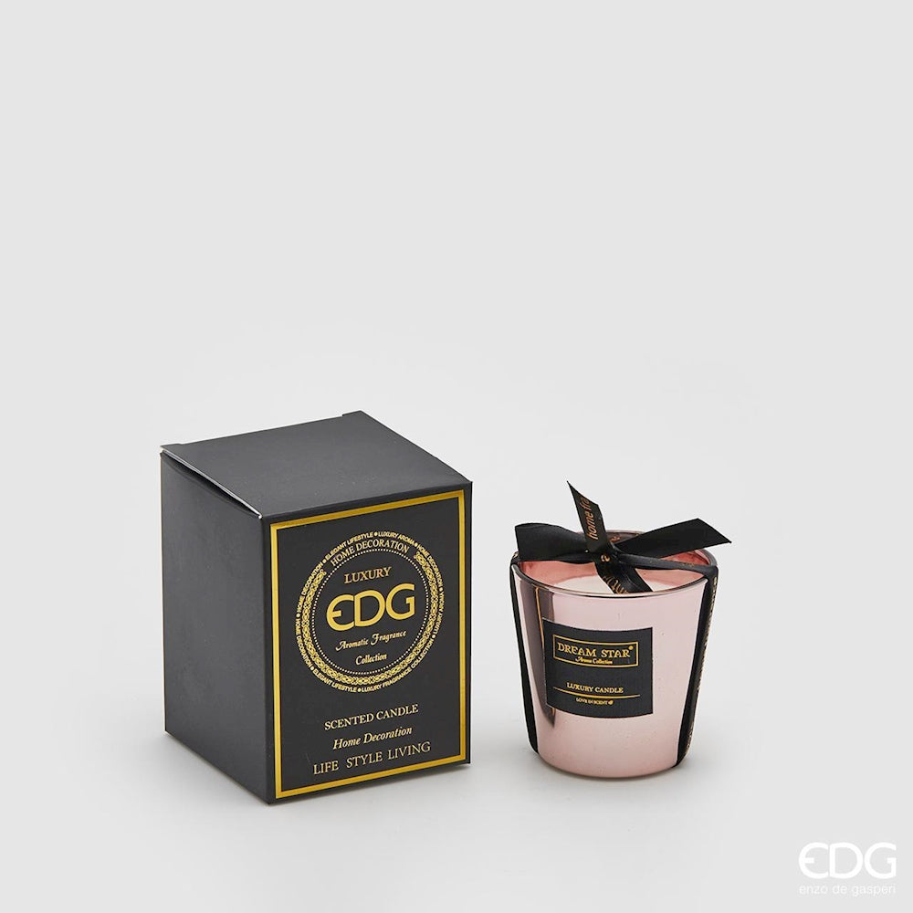 EDG Enzo De Gasperi Duftkerze Spiegel H7,5 D7,5 Rose
