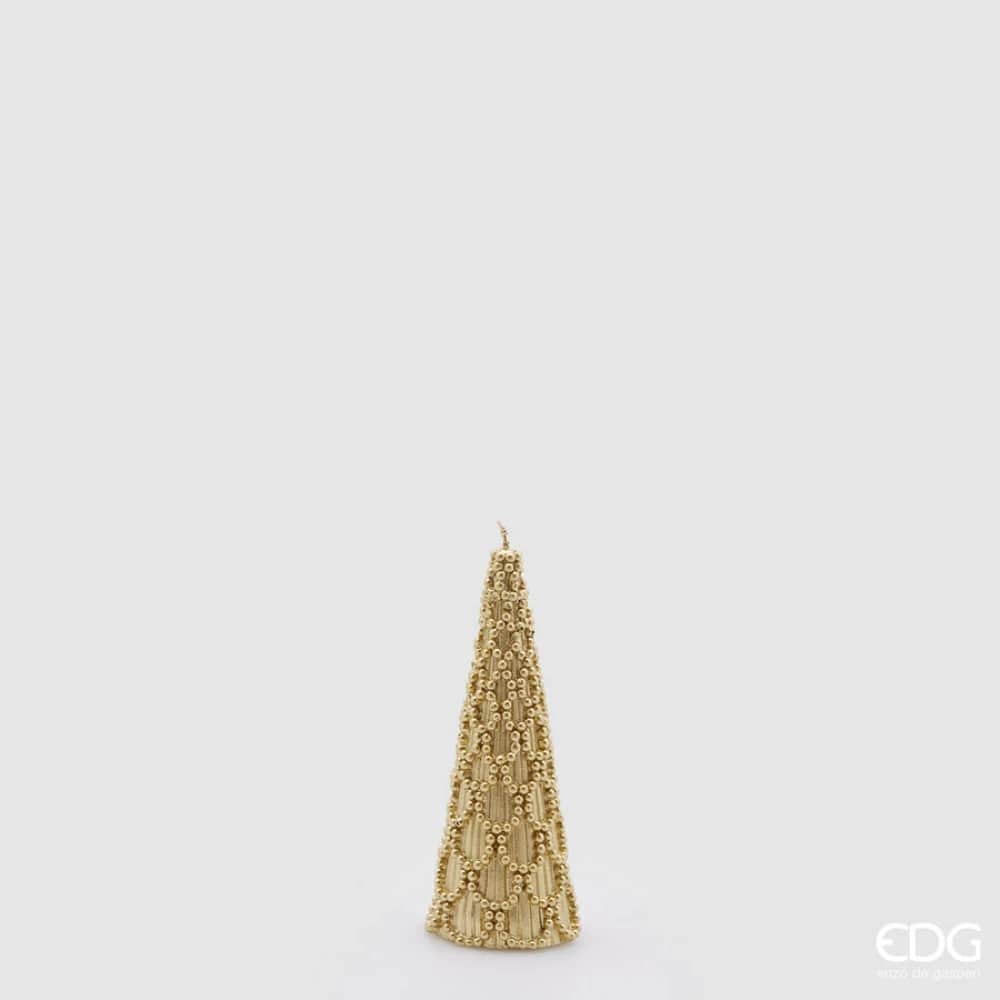 EDG Enzo De Gasperi Candela Natale Pino Perle H15 D6 Gold
