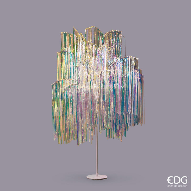 EDG Enzo De Gasperi LED-Weihnachtsbaum mit Fransen 960 Mikro-LEDs H 180 cm D 140 cm Natur