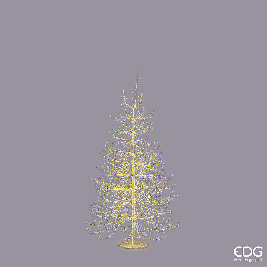 EDG Enzo De Gasperi Weihnachtsbaum Buche Oro Rich 1440 MicroLED H150 Ø105 cm IP44 – Leuchtender Außenbaum